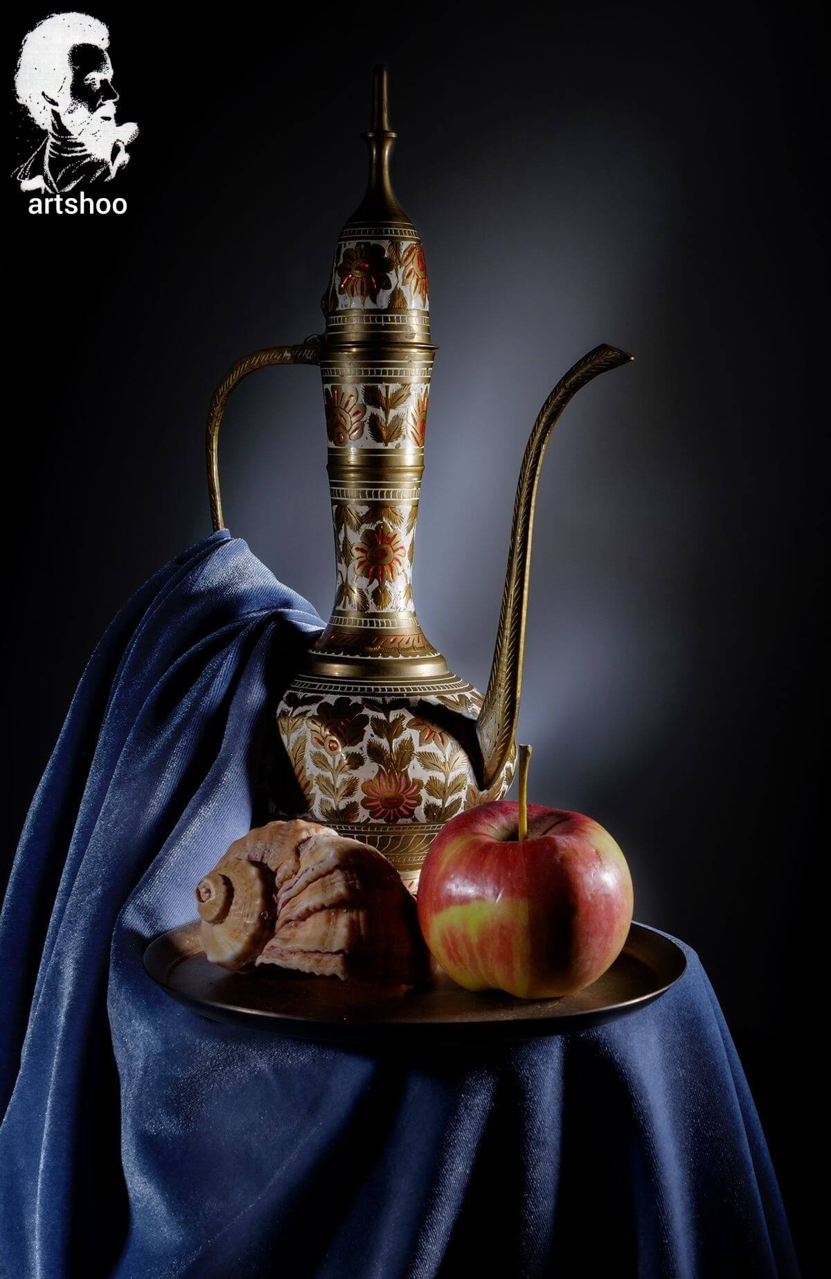 آموزش نقاشی رنگ روغن